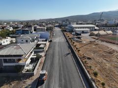 GİRNE MAHALLESİNE 3200 METRE BETON ASFALT
