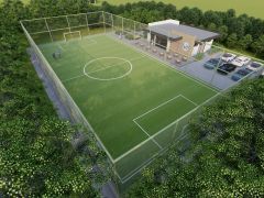 HBB, İSKENDERUN’DA “MODERN HALI SAHA PROJESİNİ” SÜRDÜRÜYOR