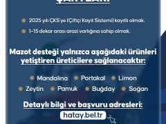 HBB’DEN ÇİFTÇİLERE MAZOT DESTEĞİ