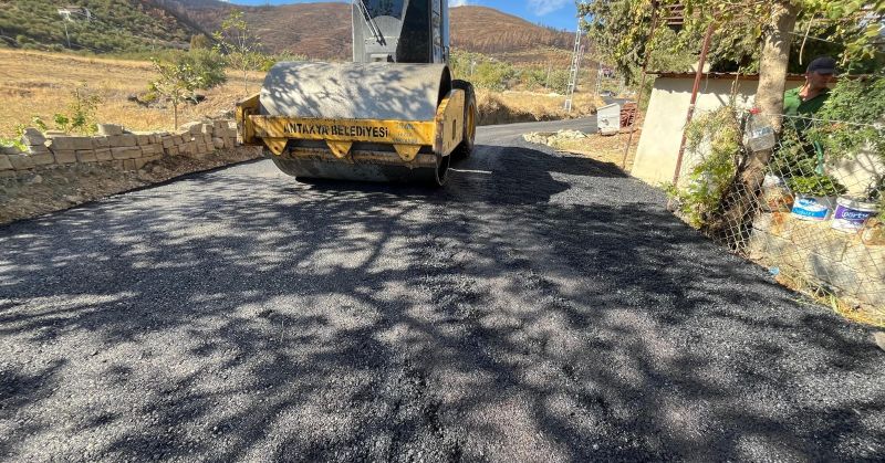 ALAHAN MAHALLESİ’NDE ASFALT ÇALIŞMALARI