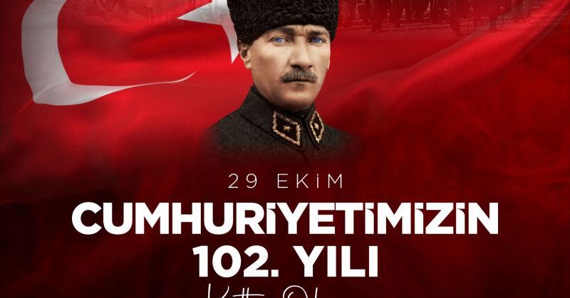 BAŞKAN YAPAR’DAN 29 EKİM CUMHURİYET BAYRAMI MESAJI