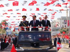 HATAY’DA CUMHURİYETİN 102. YILI COŞKUYLA KUTLANDI