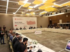 BAKAN KURUM HATAY’DA “ASRIN İNŞASI” TOPLANTISINDA BASIN MENSUPLARIYLA BULUŞTU