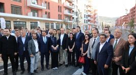 BAŞKAN YAPAR, HATAY’I ZİYARET EDEN BAKAN KURUM’A EŞLİK ETTİ