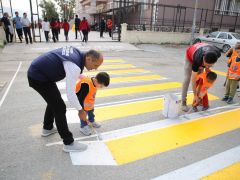 3 BOYUTLU YAYA GEÇİDİ FARKINDALIK YARATTI