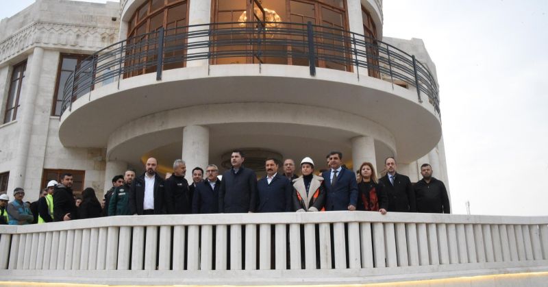 BAŞKAN YAPAR, HATAY’I ZİYARET EDEN BAKAN KURUM’A EŞLİK ETTİ