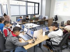 BÜYÜKŞEHİR BİLİM MERKEZİNİN İLK ÖĞRENCİLERİ 