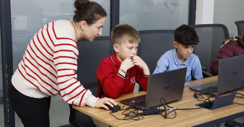 BÜYÜKŞEHİR BİLİM MERKEZİNİN İLK ÖĞRENCİLERİ