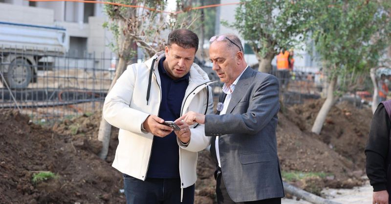 VALİ ÜRGEN PARKI’NDA İNCELEMELER