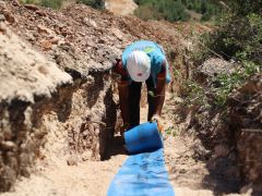ALTINÖZÜ HANYOLU’NDA SU İLETİM KAPASİTESİ ARTIRILIYOR
