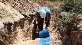 ALTINÖZÜ HANYOLU’NDA SU İLETİM KAPASİTESİ ARTIRILIYOR