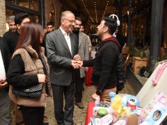 BAŞKAN YAPAR, GASTRO YILBAŞI ŞENLİĞİ’NDE VATANDAŞLARLA BİR ARAYA GELDİ 