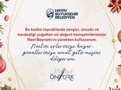 BAŞKAN ÖNTÜRK’TEN NOEL MESAJI