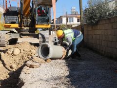 AKTEPE KANALİZASYON VE ARITMA TESİSİ HIZLA İLERLİYOR