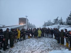 YOĞUN KAR YAĞIŞININ ARDINDAN SAHADAYIZ