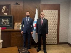 BAŞKAN YALÇIN’DAN TEDAŞ’TA ENERJİ GÖRÜŞMESİ 