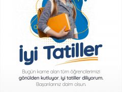 BAŞKAN YAPAR’DAN YARIYIL TATİLİ MESAJI