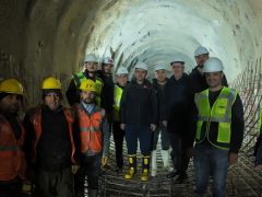 11,2 KİLOMETRELİK DEV PROJENİN YÜZDE 60’I TAMAM