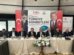 DÜZCE’DE “TÜRKİYE SOHBETLERİ” TOPLANTISI GERÇEKLEŞTİRİLDİ: TÜRKİYE YÜZYILI VİZYONU MASAYA YATIRILDI 