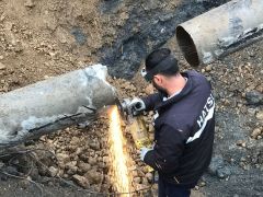 PAYAS’TA İÇME SUYU HATTI HIZLA ONARILDI