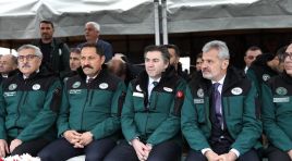 BAŞKAN ÖNTÜRK, TARIMA CAN SUYU OLACAK TESİSİN AÇILIŞINA KATILDI