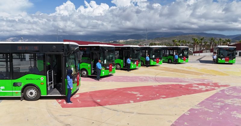 HBB’DEN İSKENDERUN’A 8 YENİ OTOBÜS