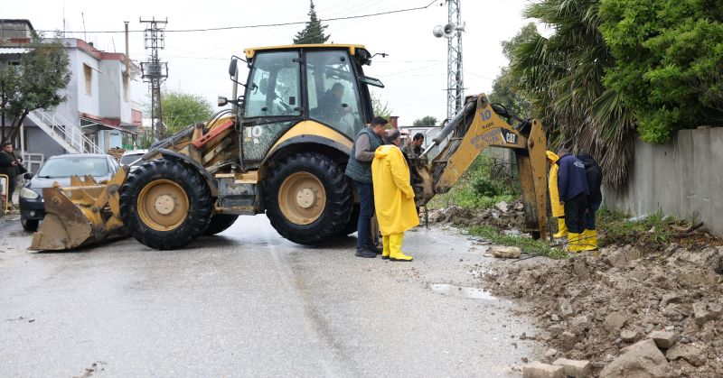 OLAĞANÜSTÜ YAĞIŞA KARŞI HBB VE HATSU’DAN ANINDA MÜDAHALE
