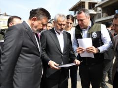 BAŞKAN ÖNTÜRK ARSUZ’DA DEV YATIRIMLARI YERİNDE İNCELEDİ