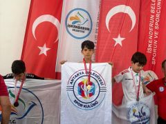 ANTAKYA BELEDİYESİ YÜZME SPORCULARI, 23 NİSAN ULUSAL EGEMENLİK VE ÇOCUK BAYRAMI YÜZME MÜSABAKALARINA DAMGA VURDU