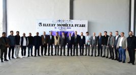 BAŞKAN YAPAR, 5. HATAY MOBİLYA FUARI’NA KATILDI