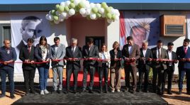 SU SÜMBÜLLERİ İŞLEME MERKEZİ TÖRENLE AÇILDI