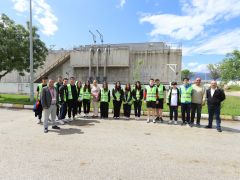 ÖĞRENCİLER ATIKSU ARITMA TESİSİNİ GEZDİ