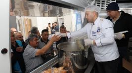 HBB’NİN ÇORBA İKRAMI İLE YÜREKLER ISINIYOR