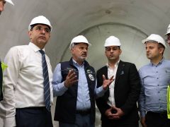 BAŞKAN ÖNTÜRK’TEN TÜRKİYE’NİN EN BÜYÜK ATIK SU TÜNELİNDE İNCELEME