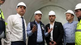 BAŞKAN ÖNTÜRK’TEN TÜRKİYE’NİN EN BÜYÜK ATIK SU TÜNELİNDE İNCELEME