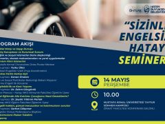 HBB’DEN “SİZİNLE ENGELSİZ HATAY SEMİNERİ”