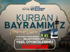 HBB OTOBÜSLERİ KURBAN BAYRAMINDA ÜCRETSİZ OLACAK