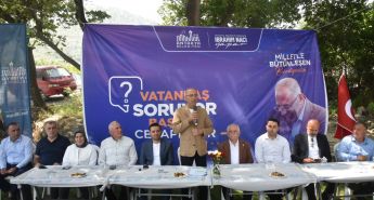 BAŞKAN YAPAR, ‘VATANDAŞ SORUYOR, BAŞKAN CEVAPLIYOR’ PROGRAMI KAPSAMINDA  VATANDAŞLARLA BİR ARAYA GELDİ