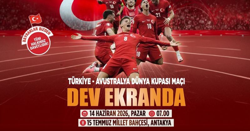 AY YILDIZLILAR DÜNYA KUPASINDA, HATAY TEK YÜREK EKRAN BAŞINDA 