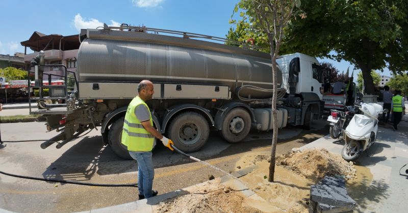LAZKİYE CADDESİ YENİ YÜZÜNE KAVUŞUYOR