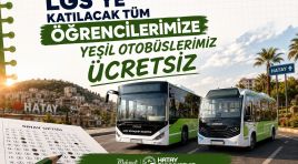 HBB’DEN LGS ÖĞRENCİLERİNE ÜCRETSİZ ULAŞIM DESTEĞİ