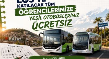 HBB’DEN LGS ÖĞRENCİLERİNE ÜCRETSİZ ULAŞIM DESTEĞİ