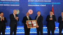 ÖZBEKİSTAN MAHALLESİ VE KARDEŞLİK ALANLARI İÇİN İSİMLENDİRME TÖRENİ GERÇEKLEŞTİRİLDİ