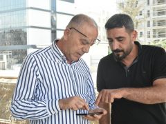 BAŞKAN YAPAR, YENİ HİZMET BİNASI’NDA DEVAM EDEN ÇALIŞMALARI İNCELEDİ