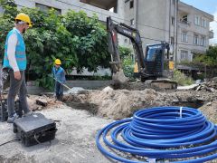 DEFNE’DE ALTYAPI ÇALIŞMALARI DEVAM EDİYOR