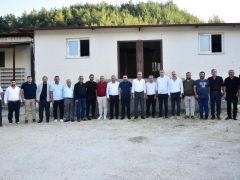 BAŞKAN YAPAR, MAHALLE MUHTARLARIYLA BULUŞTU