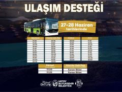 HBB’DEN ARSUZ XFEST FESTİVALİ’NE ÜCRETSİZ ULAŞIM DESTEĞİ