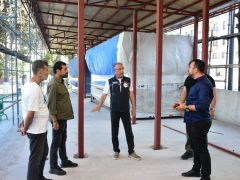 VALİ ÜRGEN PARKI GÜZELLEŞTİRİLİYOR