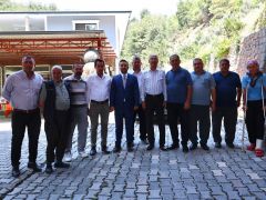 BAŞKAN YAPAR, MUHTARLARLA BİR ARAYA GELDİ