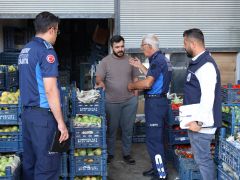 HBB’DEN, HAL VE MANAVLARDA YÜKSEK FİYAT DENETİMİ